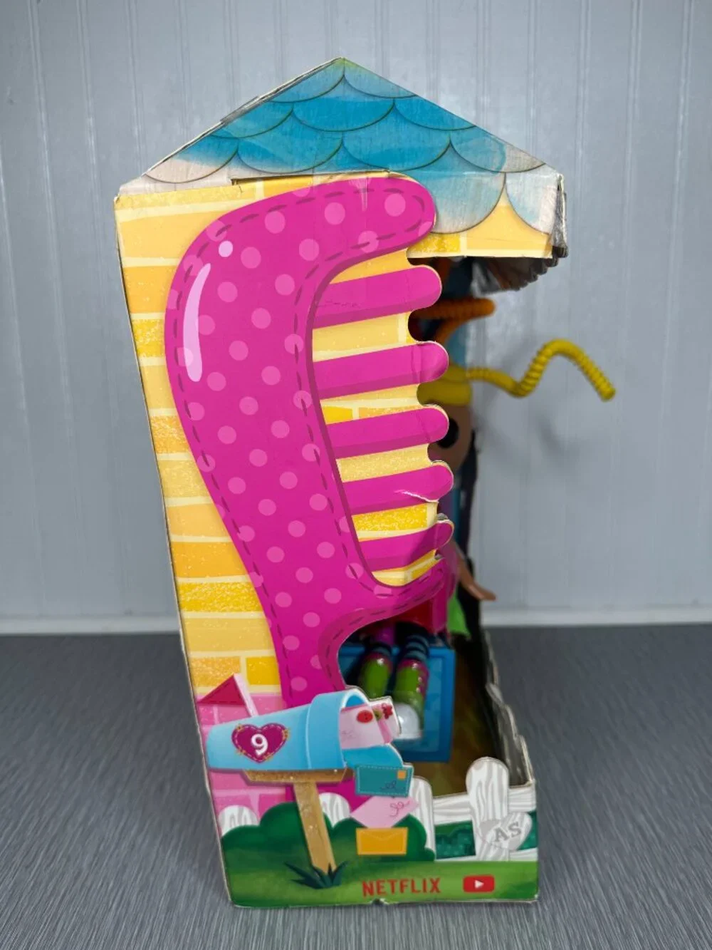 Lalaloopsy Silly Hair Doll April Sunsplash & Pet Toucan 13